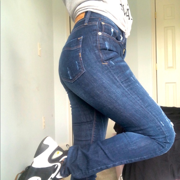 Express super skinny mid rise stretch jeans. Size 00 - Picture 1 of 10